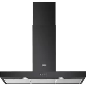 Image of Zanussi ZFT419K 90cm Chimney Cooker Hood - Black