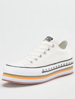 Image of Converse Chuck Taylor All Star Platform Layer - Ivory