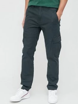Image of Superdry Core Cargo Trouser, Washed Black, Size S, Men