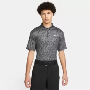 Image of Nike Dri-FIT Tour Mens Camo Golf Polo - Grey