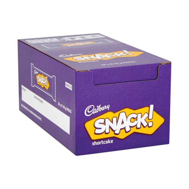 Image of Cadbury Cadbury Snack Shortcake 40g (36 Pack) 4249109 4249109
