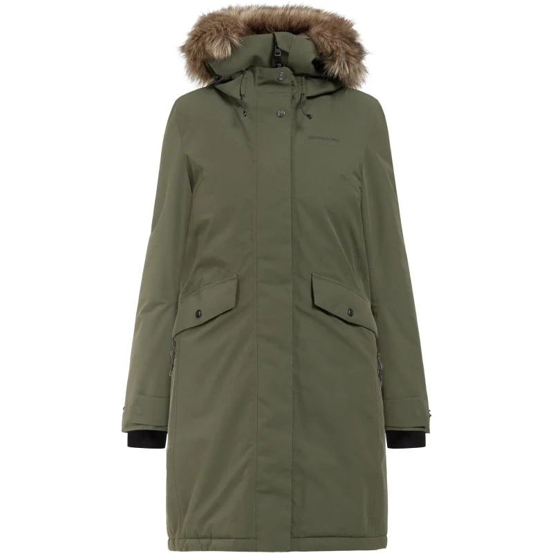Image of Womens parka Didriksons Erika Vert Female 52
