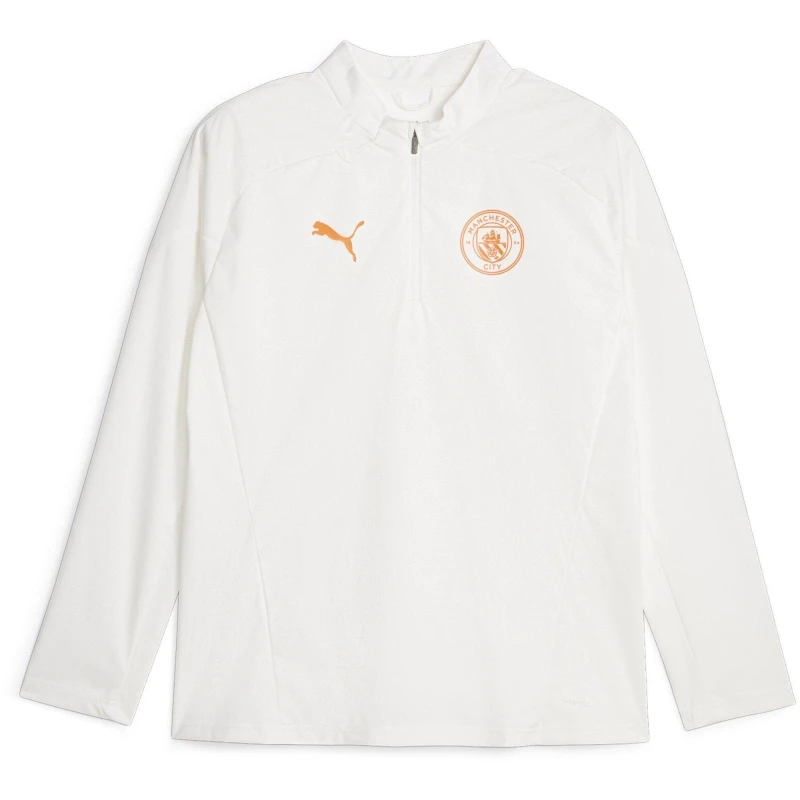 Image of Puma Mcfc Training Rain Top Pro T-Shirt Mens Marble male S