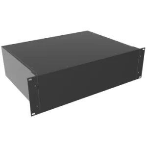 Image of Hammond RM3U1913SBK Rack Mounted Enclosure 330x421x133mm Aluminium...