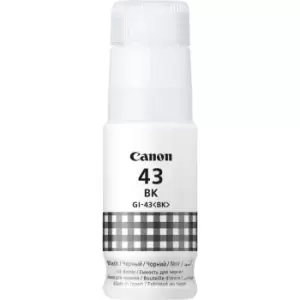Image of Canon 4698C001/GI-43BK Ink bottle Black 3800 Photos 60ml for Canon...