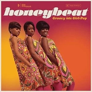 Image of Various - Honeybeat: Groovy 60s Girl-Pop Vinyl