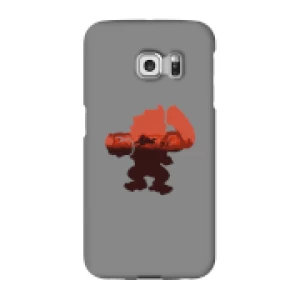 Image of Nintendo Donkey Kong Silhouette Serengeti Phone Case - Samsung S6 Edge - Snap Case - Gloss