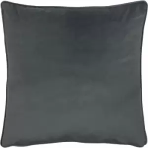 Image of Opulence Cushion Cover (55cm x 55cm) (Granite) - Granite - Evans Lichfield
