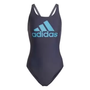 Image of adidas SH3. BOS Swimsuit Ladies - Blue
