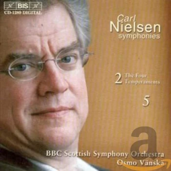 Image of Carl Nielsen - Symphonies Nos. 2 and 5 (Vanska, Bbc Scottish So) CD