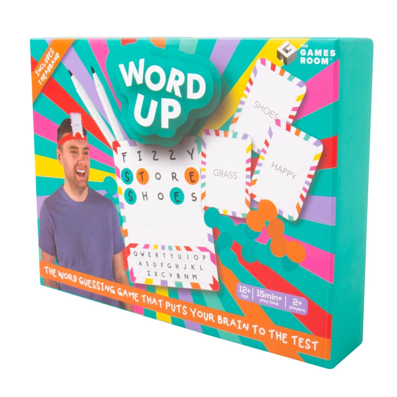 Image of Fizz Creations Word Up 5-Letter Word Guessing Novelty Gift Multi unisex One Size