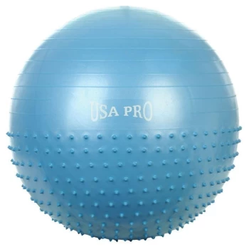 Image of USA Pro Move Yoga Exercise Ball - Blue