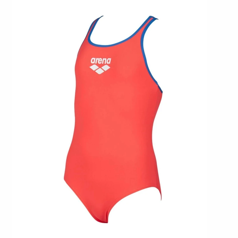 Image of Arena Big Logo Swimsuit - Pink blue Pink blue 10 - 11 Years