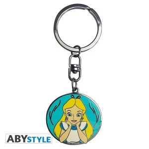 Image of Disney - Alice Metal Keyring