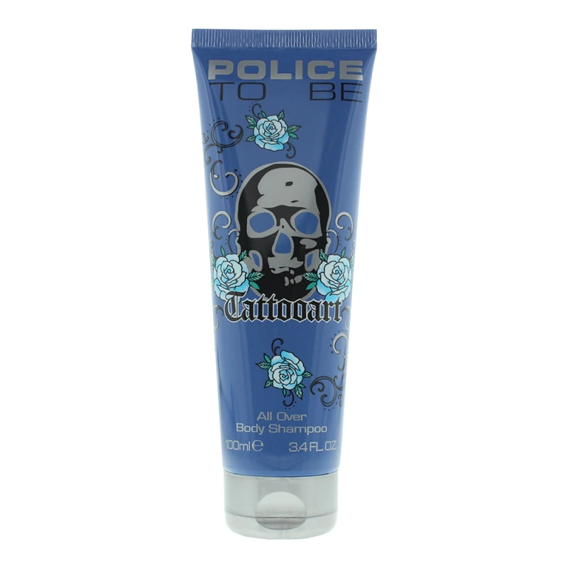 Image of Police To Be Tattooart All Over Body Shampoo 100ml