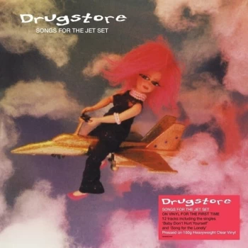 Image of Drugstore - Songs For The Jet Set Clear Vinyl