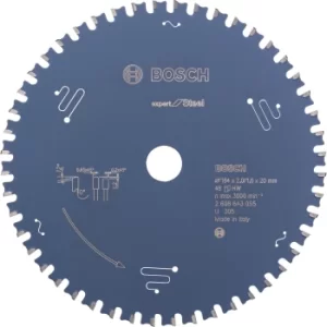 Image of 2608643055 Expert 184X20Mm Circular Saw Blade T48