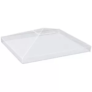 Image of Outsunny 3 x 3 (m) Gazebo Protective Cover, Waterproof Cover for Gazebo, Canopy, and Tent