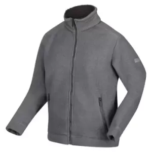Image of Regatta Garrian II Full Zip Fleece - Ash(Black)