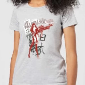 Image of Marvel Knights Elektra Assassin Womens T-Shirt - Grey - S
