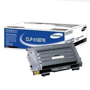 Image of Samsung CLP-510D7K Black Laser Toner Ink Cartridge