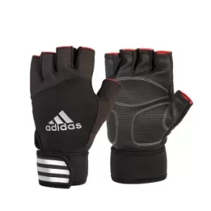 Image of Adidas Half Finger Weight Lifting Gloves - M