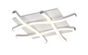 Image of Nur Ceiling 34W LED 3000K, 2600lm, Dimmable White, Frosted Acrylic