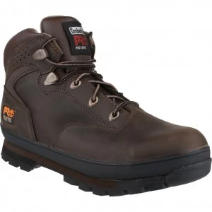 Image of Timberland Pro Mens Euro Hiker Safety Boots Brown Size 9