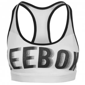 Image of Reebok Hero Racer Sports Bra Ladies - White