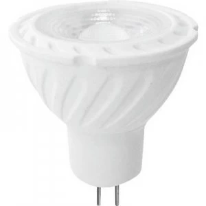 Image of V-TAC 206 LED (monochrome) EEC A+ (A++ - E) GU5.3 Reflector 6.5 W = 40 W Cool white (Ø x L) 50 mm x 55mm