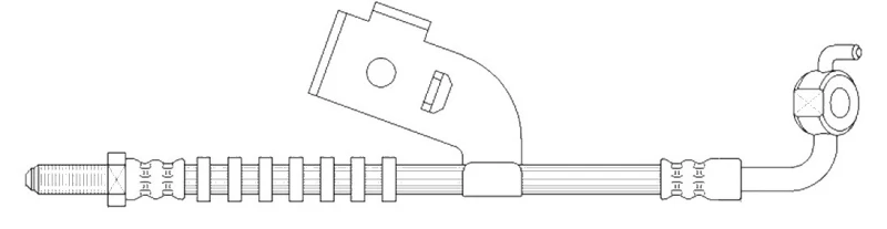 Image of K&K FT3516 Brake Hose Banjo Brake Hose (83)
