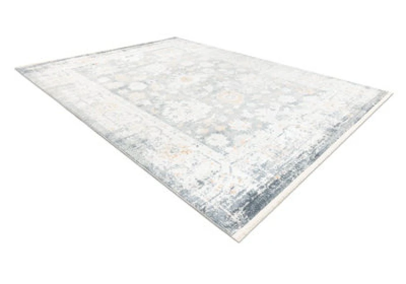 Image of RugsX Distin 0835A Grey / Light Grey / White Modern Carpet - Ornament, Frame 80X150 Cm
