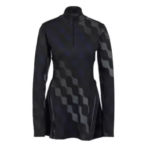 Image of adidas Marimekko Run Icon 3-Stripes Dress Womens - Black