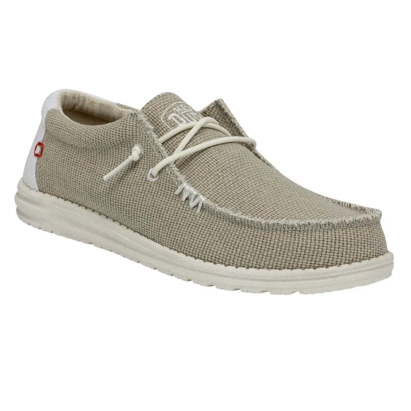 Image of Hey Dude Shoes Hey Dude Wally Braided Beige Unisex 41