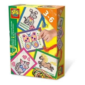 Image of SES Creative - Childrens I Learn to Embroider Set (Multi-colour)