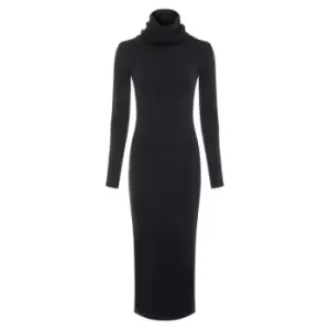 Image of French Connection Babysoft Off Shoulder Dress - Black