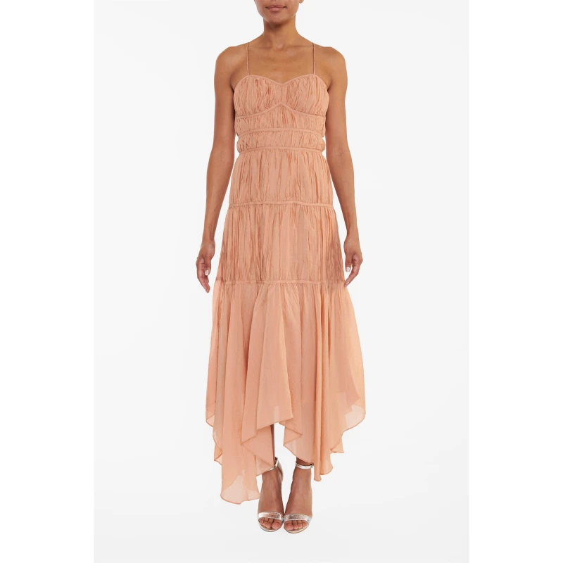 Image of True Decadence TRUE Wrap Dress Soft Peach female 14 (L)