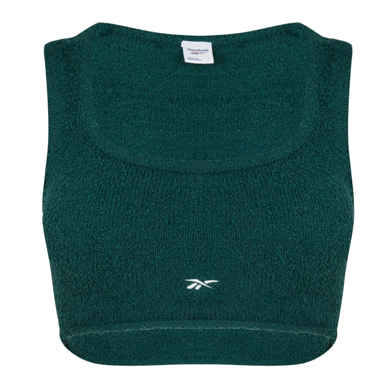 Image of Reebok Classics Cosy Tank Top Womens - Green Green XS