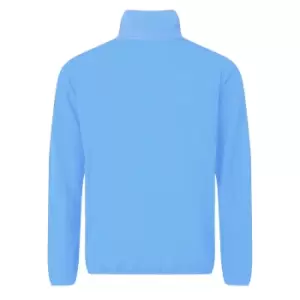 Image of 2786 Mens Contrast Lightweight Windcheater Shower Proof Jacket (L) (Lime/ White)