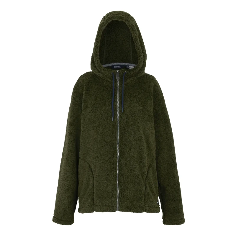 Image of Womens Full Zip Hoodie Regatta Orielle Vert Female 46