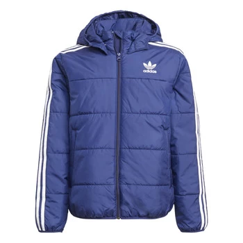 Image of adidas BATTI boys's Childrens Jacket in Blue / 5 years,11 / 12 years,13 / 14 years,5 / 6 years,6 / 7 years,7 / 8 years,9 / 10 years,8 / 9 ans,10 / 11
