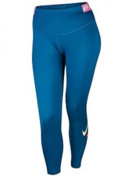 Image of Nike The One Jdi Legging (Curve) - Valerian Blue