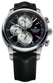 Image of Maurice Lacroix Watch Pontos Chrono 3 Counters Retro