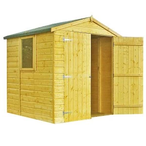 Image of Shire Arran 6ft x 6ft Wooden Apex Garden Shed
