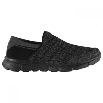 Image of Slazenger Zeal Knit Ladies Trainers - Black