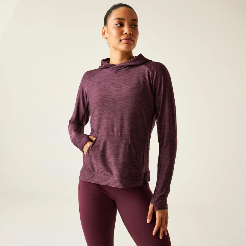Image of Dare 2b Sprint City Lightweight Hoodie Fig female 10