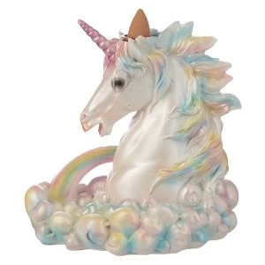 Image of Rainbow Unicorn Backflow Incense Burner