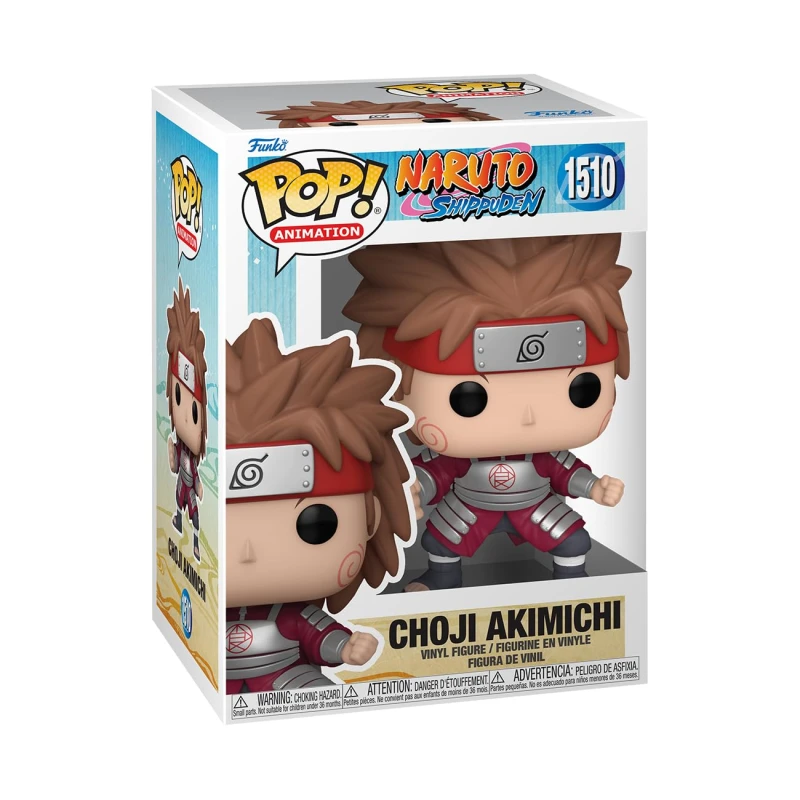 Image of Funko Pop Animation Naruto Shippuden Choji Akimichi Figure 1510 Multi