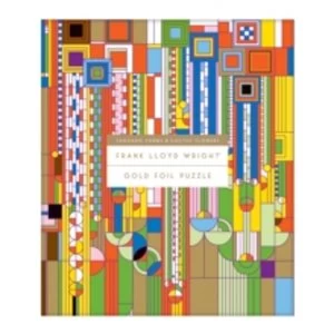 Image of Frank Lloyd Wright Saguaro Cactus And Forms Foil Stamped 1000 PC Puzzle