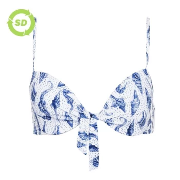 Image of SoulCal Tie Bikini Top - White Shell P
